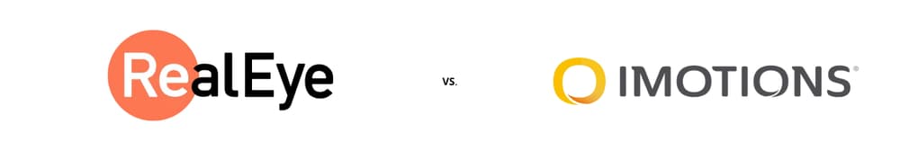 RealEye vs. iMotions Comparison