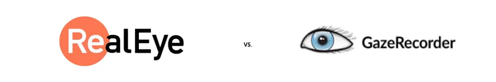RealEye vs. GazeRecorder Comparison