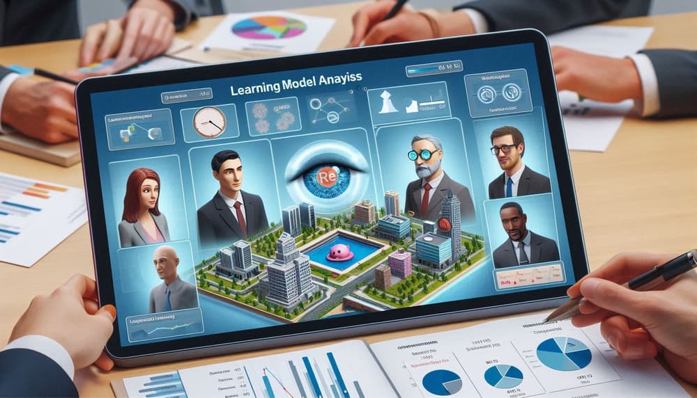 Learning Model in Business Simulation Games: eye-tracking case study