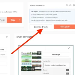 RealEye Study Statistics & Tools