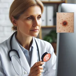 When Eye-tracking Meets AI in Dermatology